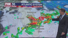 System to cause heavy rain Thursday