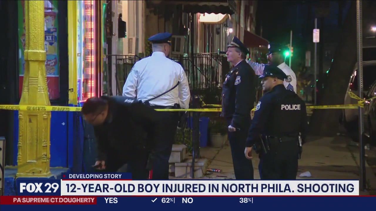 12-year-old boy injured in North Philly shooting