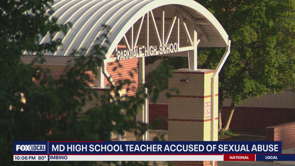 Maryland teacher indicted on multiple charges of sexual abuse