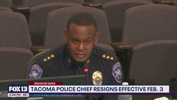 Tacoma Police Chief Avery Moore announces resignation