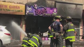 Three firefighters injured battling Bronx fire