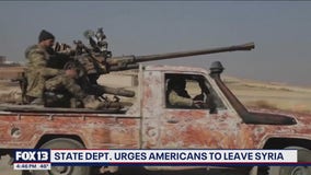 State Dept. urges Americans to leave Syria