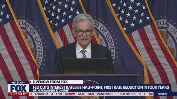 Fed cuts interest rates by half-point