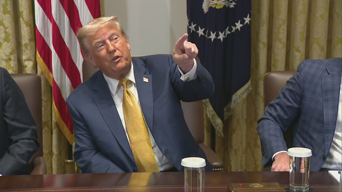 Trump first Cabinet meeting since signing major bill