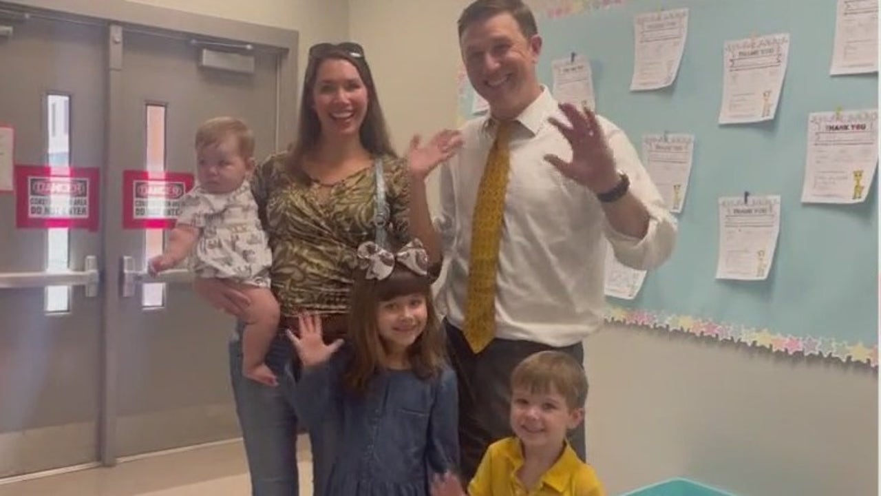 Brooks Garner takes daughter to her Kindergarten class | FOX 51 Gainesville