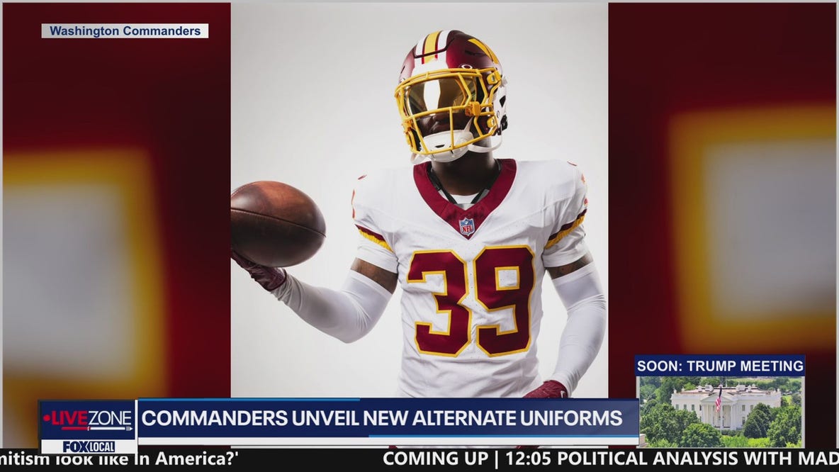 Washington Commanders unveil new alternate uniforms