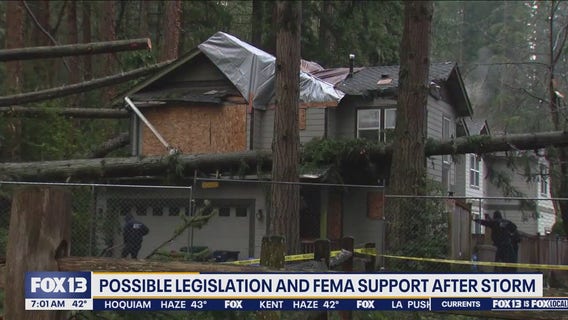 Possible legislation and FEMA support after WA storms