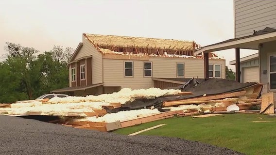 North Texas neighborhoods ravaged by tornado damage