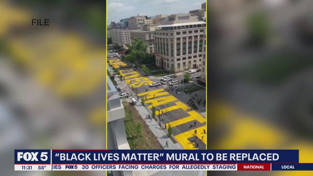 Black Lives Matter Plaza to be redesigned as part of new DC mural project