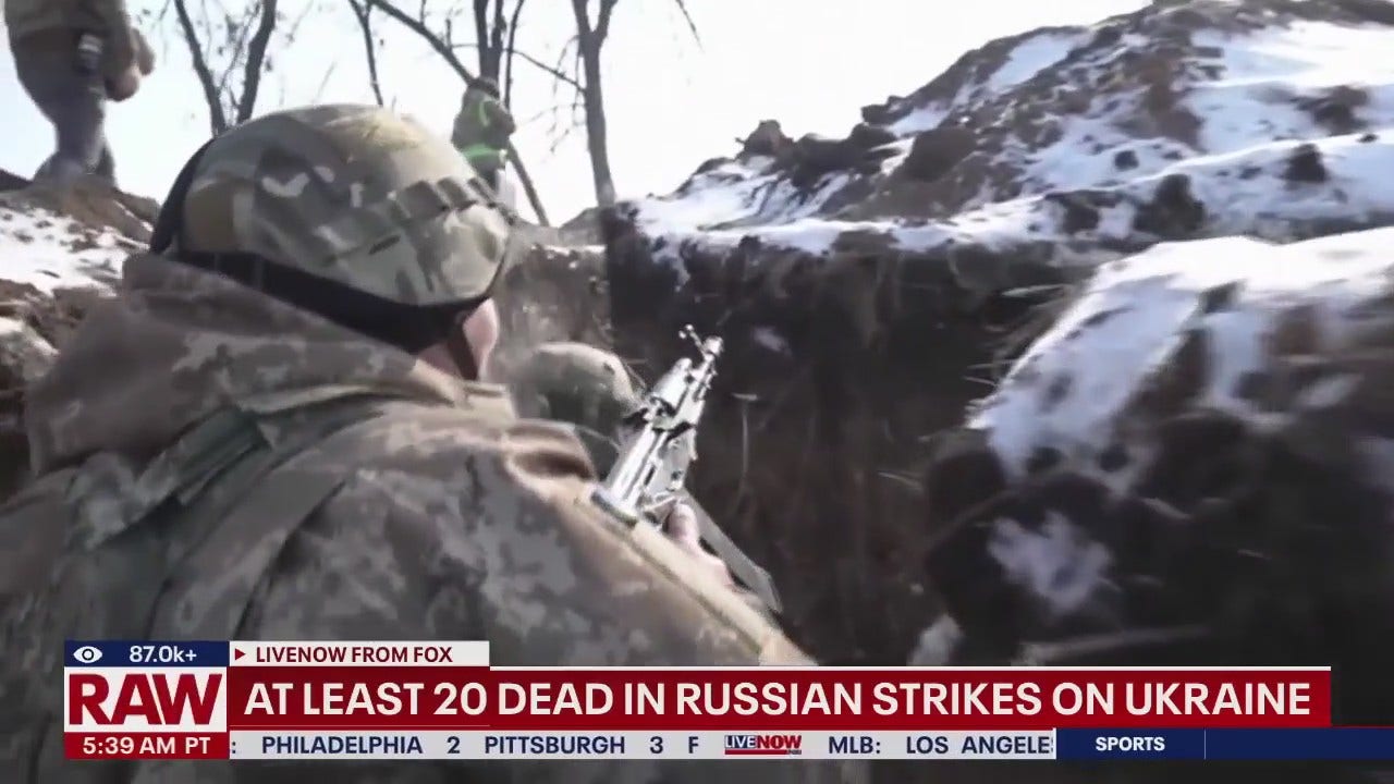 20 dead in Russian strike on Ukraine | LiveNOW from FOX