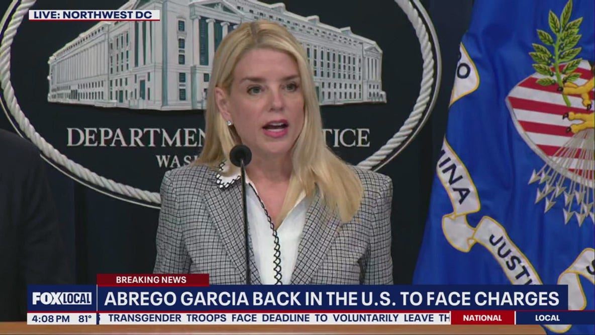 Kilmar Abrego Garcia back in the US, faces criminal charges