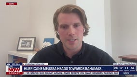 Hurricane Melissa heads toward Bahamas
