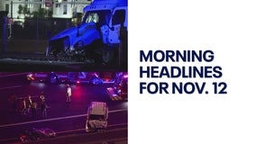 Deadly I-10 crashes l Morning Headlines Nov. 12