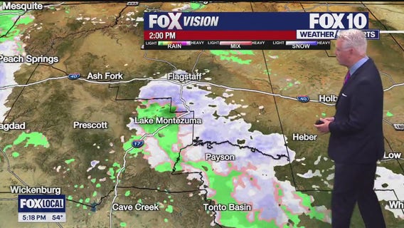 Arizona weather forecast: More rain, snow expected across the state