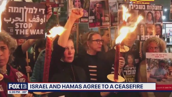Israel, Hamas agree to ceasefire