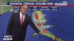 Tampa Weather | Tracking potential tropical cyclone four