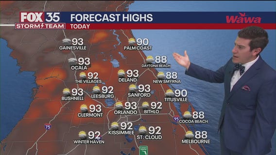 Orlando AM Weather Forecast: June 21, 2025