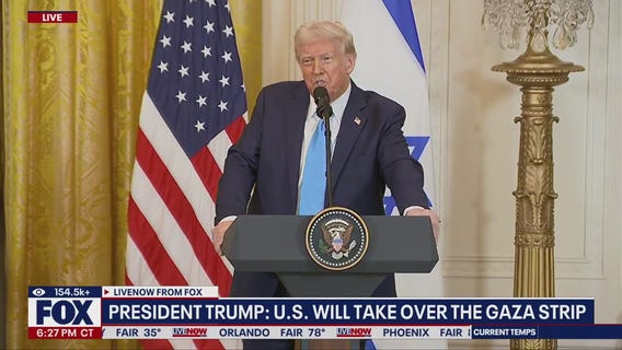 Trump says US will 'take over' Gaza Strip, doesn't rule out troop deployment