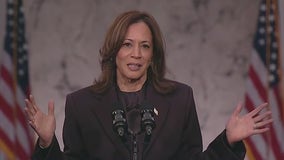 "We must accept the results" Harris says during concession speech