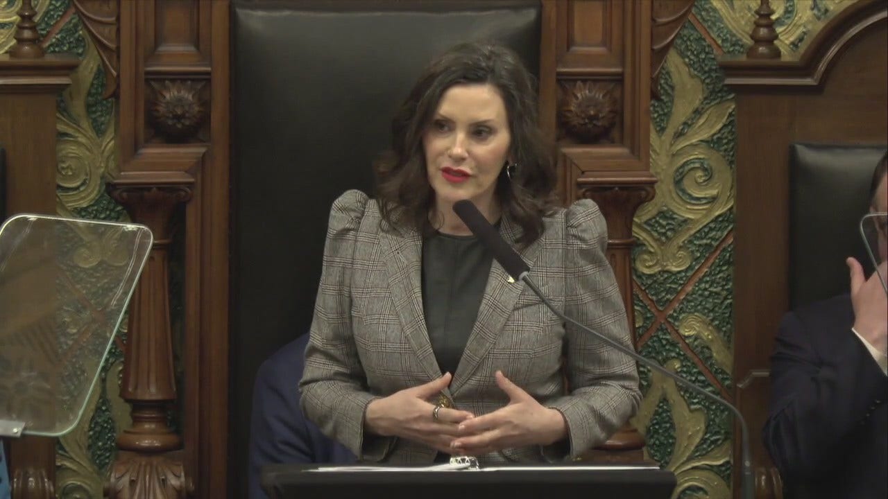 Whitmer focuses on roads, economy during 2025 State of the State | FOX 2 Detroit