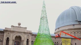 World's largest glass Christmas tree returning to Williams Bay