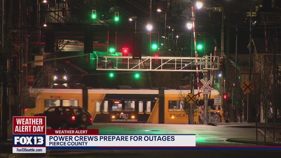 WA power companies prepare for windy night