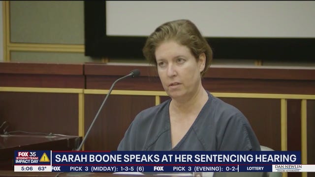 Sarah Boone sentence: Florida woman sentenced in boyfriend's suitcase murder