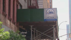 NYC's oldest construction shed comes down