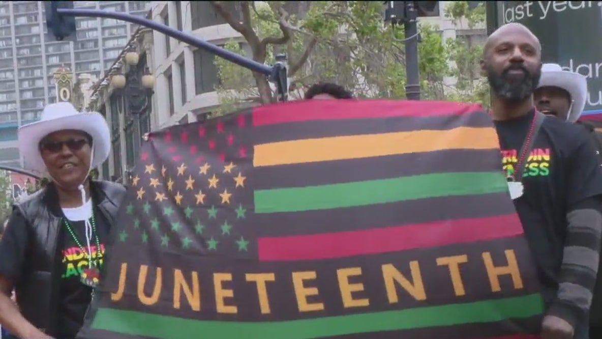 San Francisco Juneteenth parade takes over downtown