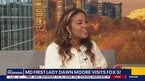 Maryland first lady Dawn Moore visits FOX 5