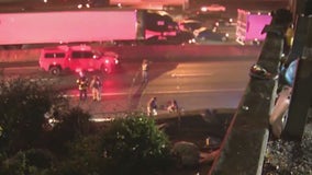 Lanes reopen after fire under I-85 bridge