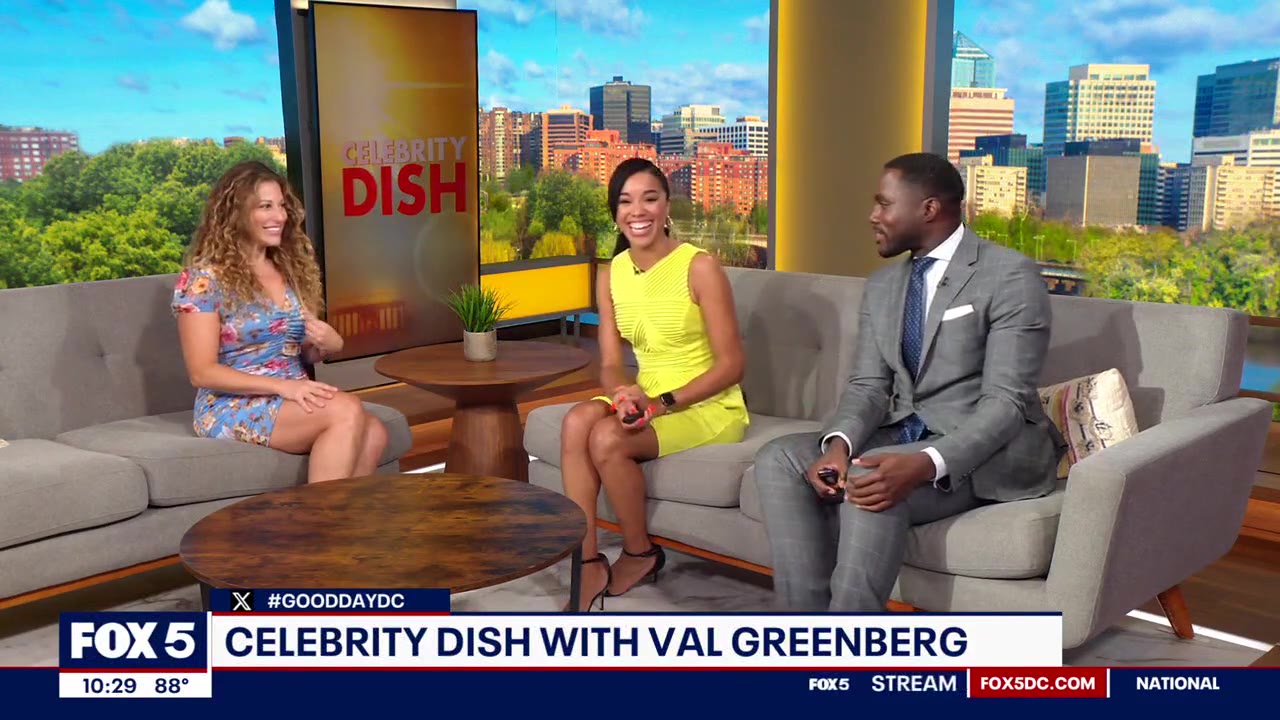 Sizzling Celebrity Dish with Val Greenberg!