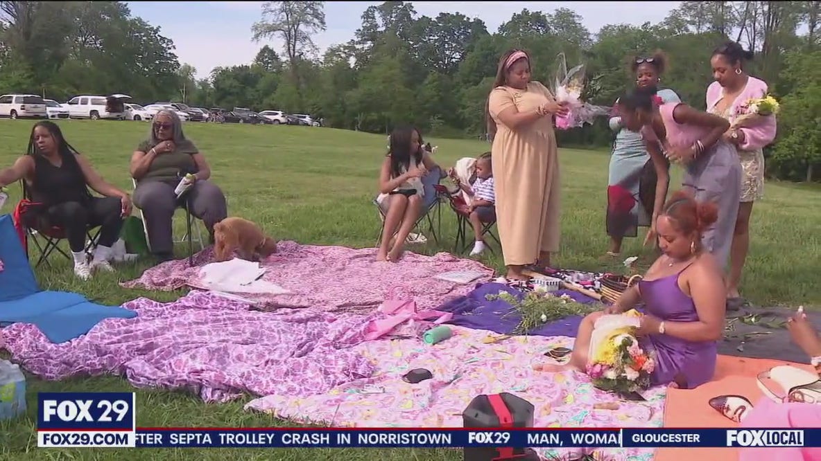 Mother's Day celebrations at Belmont Plateau