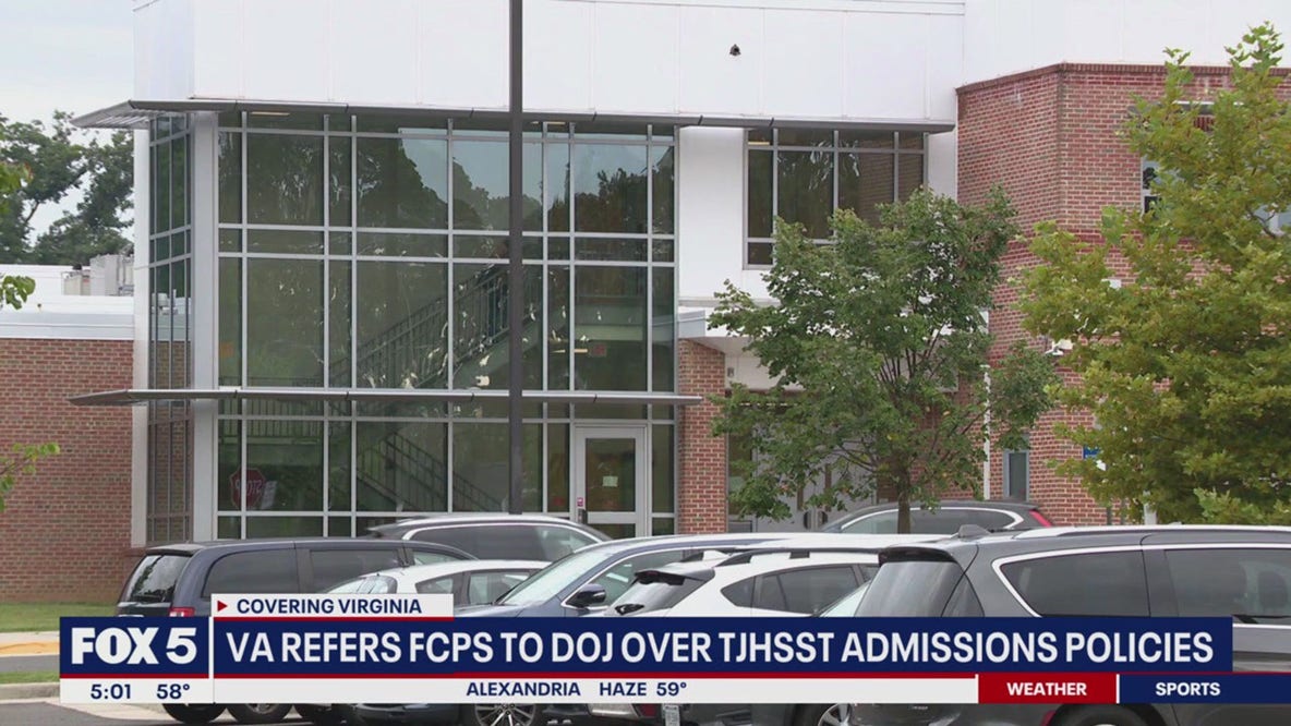 Fairfax County schools accused of racial discrimination in admissions