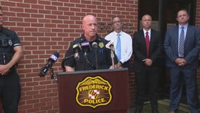 Press Conference: Police officer charged with child sex crimes