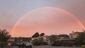 Rainbow in the sky