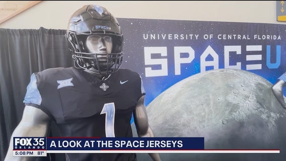 UCF unveils new 'hyperspace' uniforms for 2025 Space Game