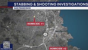 2 homicides occur in San Francisco in a single day, police say