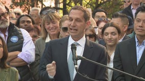 Daniel Lurie speaks after London Breed's concession in SF mayoral race