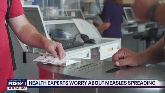 Health experts worry about measles spreading