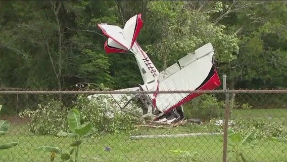 2 injured after small plane crashes in DeLand, officials say