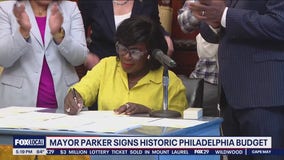 Mayor Cherelle Parker signs her 'One Philly' budget into law