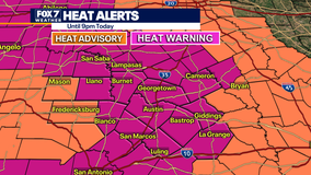 Austin weather: Heat warning until 9 PM