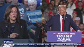 Trump, Harris hold rallies on eve of Election Day