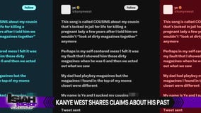 Kanye West alleges he had incestuous relationship with a cousin in his childhood