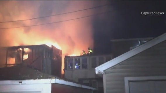 Apartment catches fire on Chicago's South Side