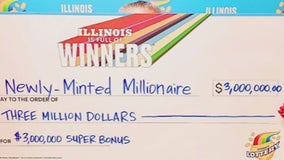 Illinois Lottery player wins $3 million from scratch-off ticket