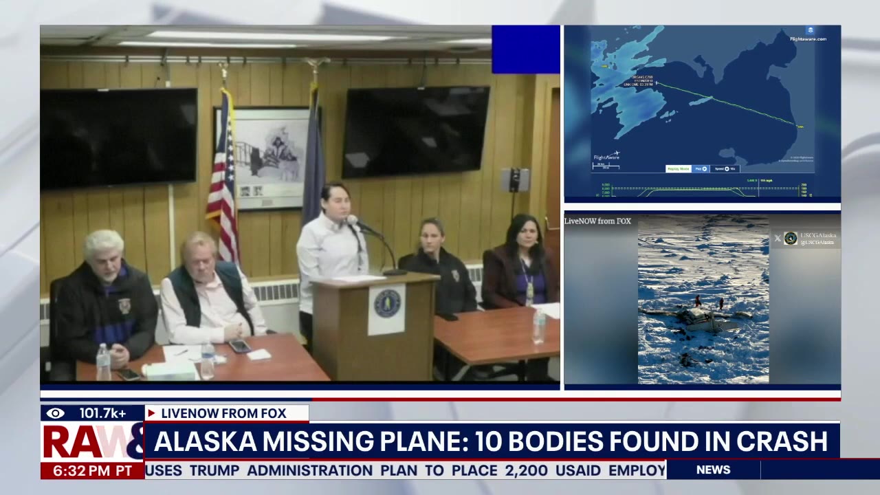 Alaska plane crash: All 10 victims recovered from Bering Sea wreckage