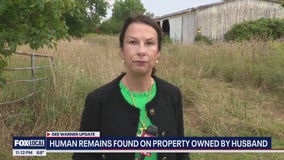 Human remains found on Dale Warner's property