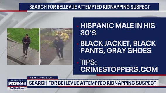 Bellevue police investigate attempted kidnaping